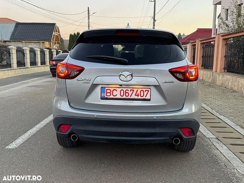 Second-hand Mazda CX-5 175 CP (128 kW) 2015 Culoareargint SUV
