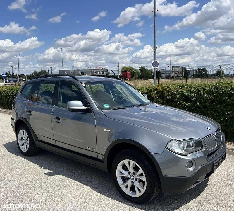 Gri Utilizat 2010 BMW X3 Exclusive SUV | 6.990 EUR (Preț OK) - Imagine 1/4
