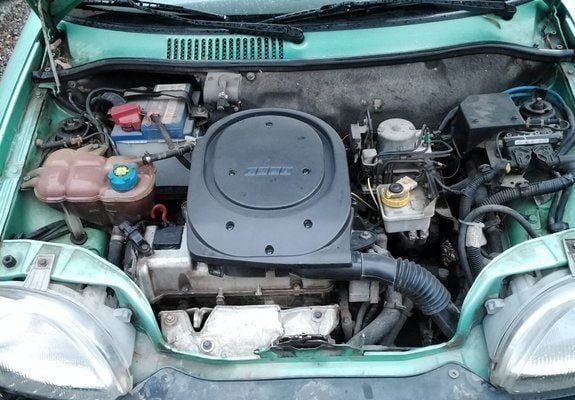 Second-hand Fiat Seicento 57 CP (41 kW) 2001 Verde Hatchback