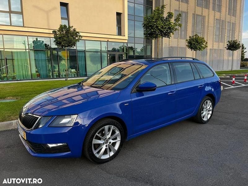 Culoarealbastru Utilizat 2018 Skoda Octavia Clever Break | 10.190 EUR (Super Preț) - Imagine 1/4