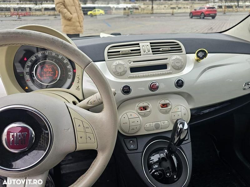 Second-hand Fiat 500 100 CP (73 kW) 2012 Culoarealb Hatchback