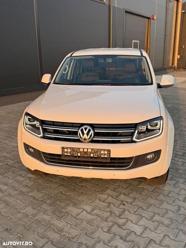 Alb Utilizat 2017 VW Amarok Highline Pickup | 22.500 EUR - Imagine 1/4