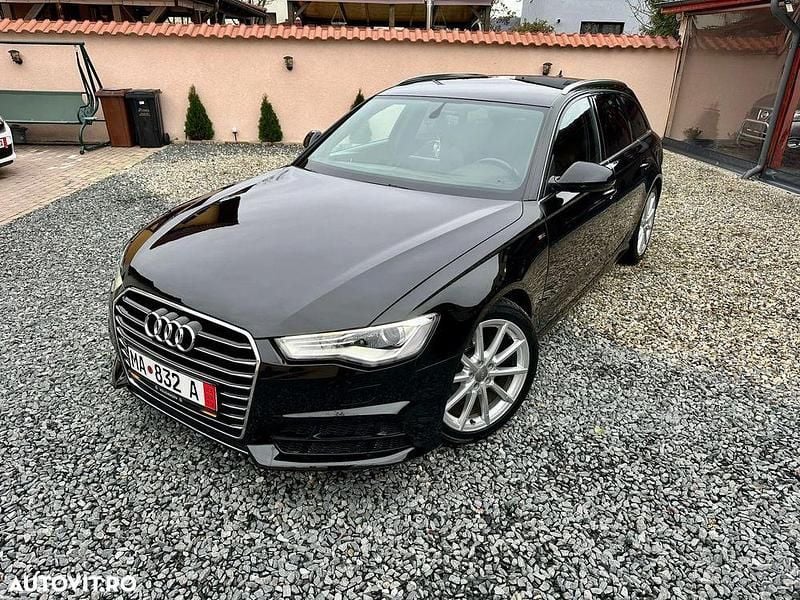 Culoarenegru Utilizat 2015 Audi A6 S-Line Break | 12.999 EUR (Super Preț) - Imagine 1/4