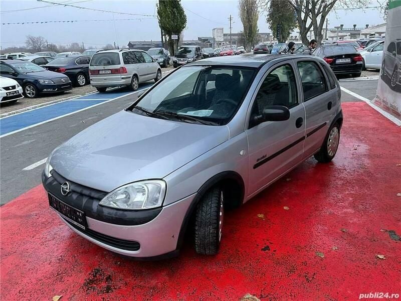 Second-hand Opel Corsa 75 CP (55 kW) 2003 Argintiu Hatchback