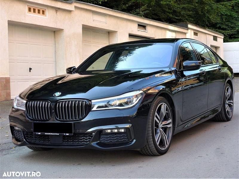 Culoarenegru Utilizat 2017 BMW 740 Comfort Edition Berlinǎ | 34.499 EUR (Puțin scump) - Imagine 1/4