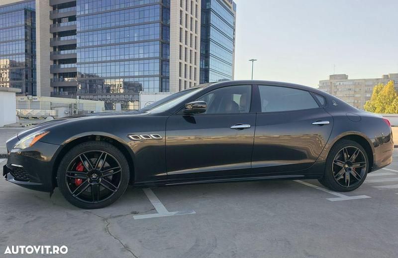 Culoarenegru Utilizat 2017 Maserati Quattroporte GranLusso Berlinǎ | 27.900 EUR - Imagine 1/4