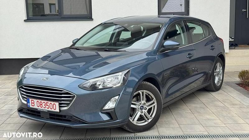 Culoarealbastru Utilizat 2021 Ford Focus Titanium Hatchback | 11.900 EUR (Preț OK) - Imagine 1/4