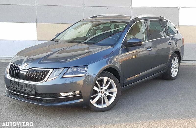 Gri Utilizat 2020 Skoda Octavia Style Break | 12.890 EUR (Super Preț) - Imagine 1/4