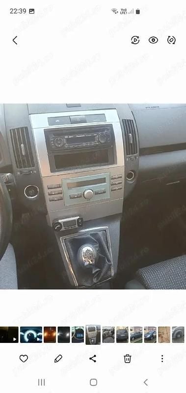 Second-hand Toyota Corolla 177 CP (130 kW) 2007 Gri Monovolum