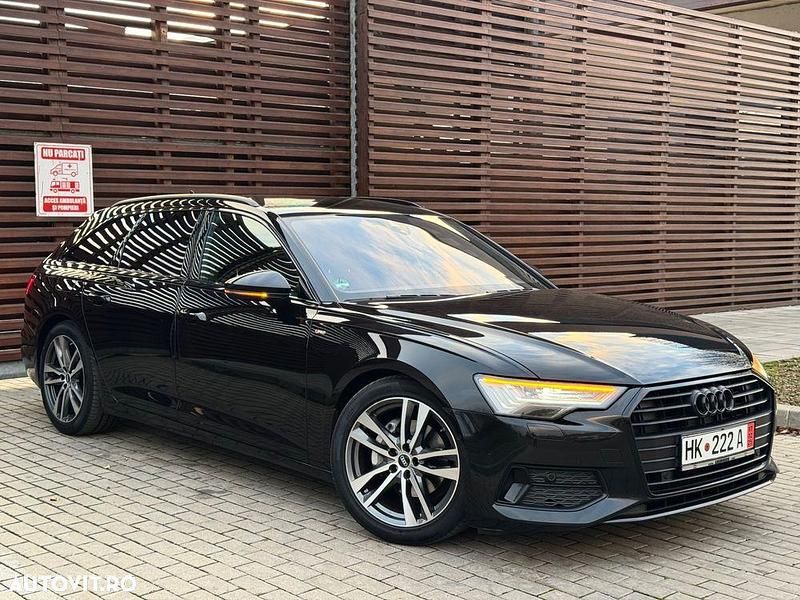 Culoarenegru Utilizat 2022 Audi A6 S-Line Break | 22.450 EUR - Imagine 1/4