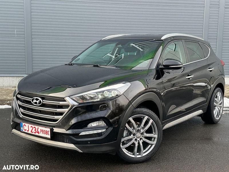 Second-hand Hyundai Tucson Premium 185 CP (136 kW) 2018 Culoarenegru SUV