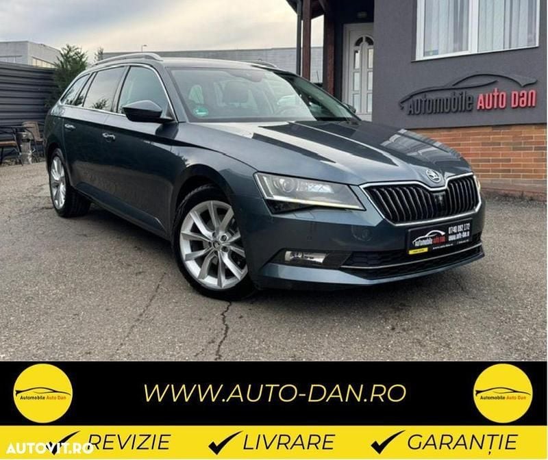 Culoaregri Second-hand 2020 Skoda Superb SportLine Break | 15.590 EUR (Preț bun) - Imagine 1/4
