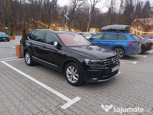 Negru Utilizat 2018 VW Tiguan Allspace SUV | 21.000 EUR (Preț OK) - Imagine 1/4