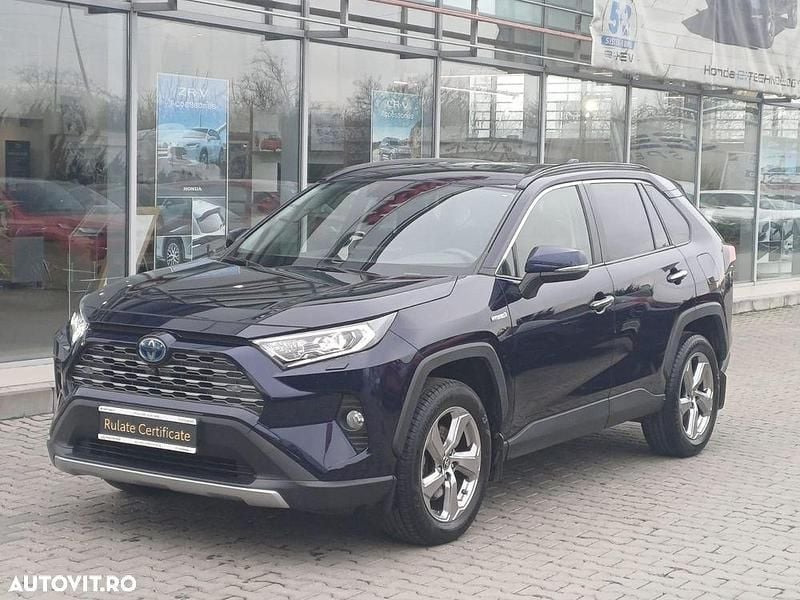 Second-hand Toyota RAV4 Hybrid Luxury 222 CP (163 kW) 2021 Culoarealbastru SUV
