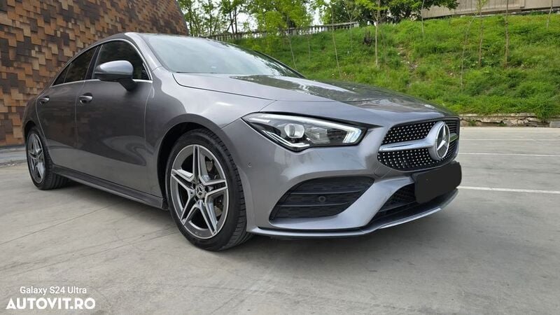 Argint Utilizat 2020 Mercedes CLA180 AMG line Berlinǎ | 27.499 EUR (Preț bun) - Imagine 1/4