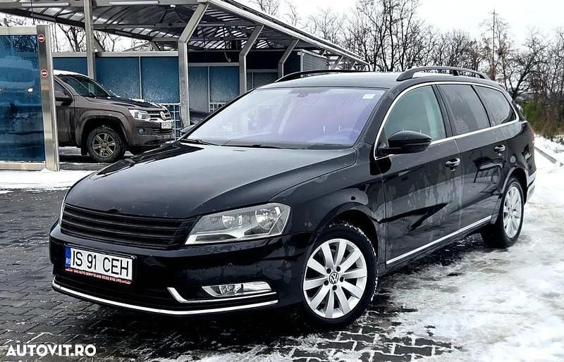 Culoarenegru Utilizat 2013 VW Passat Comfortline Break | 4.999 EUR (Super Preț) - Imagine 1/4