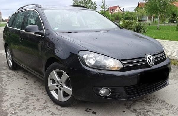 Negru Utilizat 2012 VW Golf VII Break | 5.700 EUR (Preț bun) - Imagine 1/4