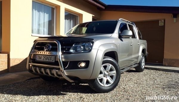 Gri Utilizat 2011 VW Amarok Pickup | 10.999 EUR - Imagine 1/4