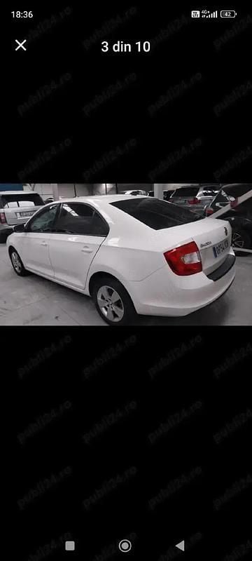 Utilizat 2018 Skoda Rapid Berlinǎ | 6.900 EUR (Preț bun) - Imagine 1/4