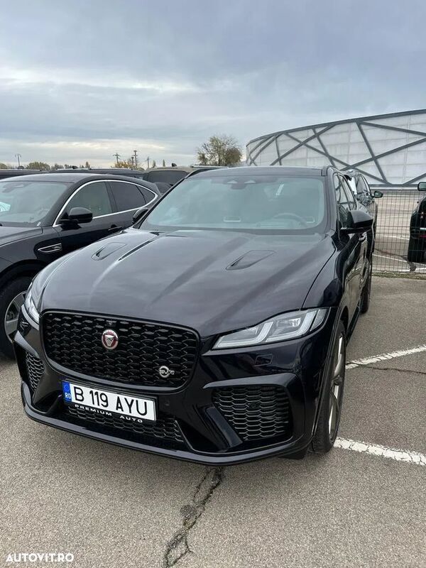 Paletă svo premium black Utilizat 2023 Jaguar F-Pace SVR SUV | 102.340 EUR - Imagine 1/4