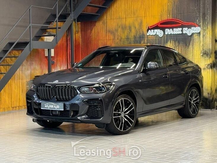 Gri Utilizat 2022 BMW X6 M Sport SUV | 87.044 EUR (Preț OK) - Imagine 1/4