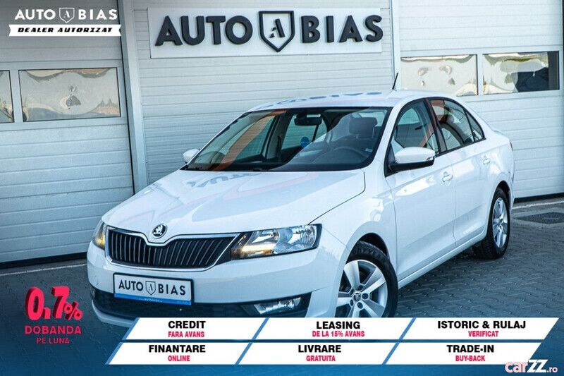 Alb Utilizat 2019 Skoda Rapid Ambition Berlinǎ | 11.949 EUR (Preț OK) - Imagine 1/4