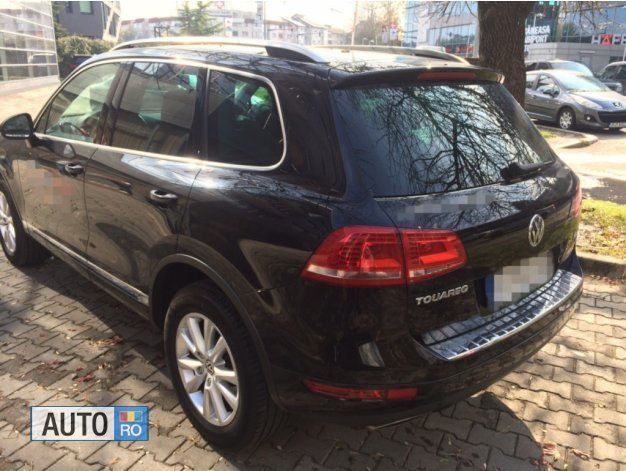 Negru Utilizat 2014 VW Touareg SUV | 25.000 EUR - Imagine 1/4