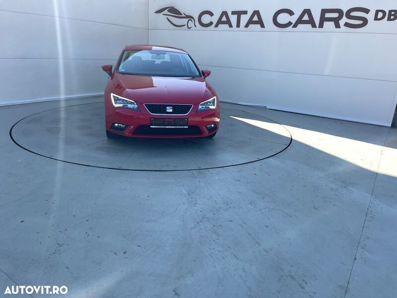 Rosu Utilizat 2013 Seat Leon Ecomotive Hatchback | 7.490 EUR (Scump) - Imagine 1/4