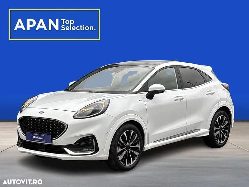 Alb Utilizat 2022 Ford Puma ST-Line SUV | 20.900 EUR (Preț OK) - Imagine 1/4