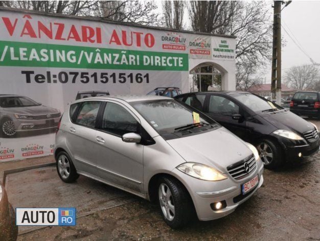 Second-hand Mercedes A180 110 CP (80 kW) 2007 Argintiu Hatchback