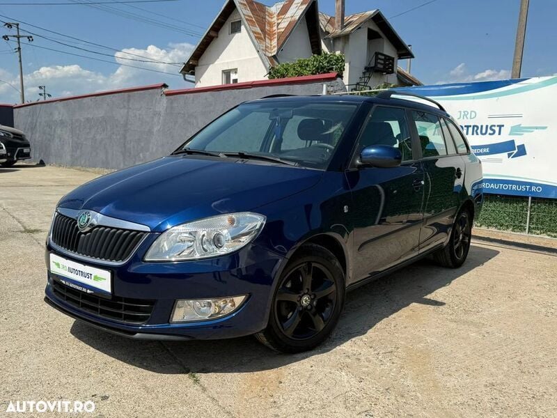 Second-hand Skoda Fabia GreenLine 75 CP (55 kW) 2010 Albastru Hatchback