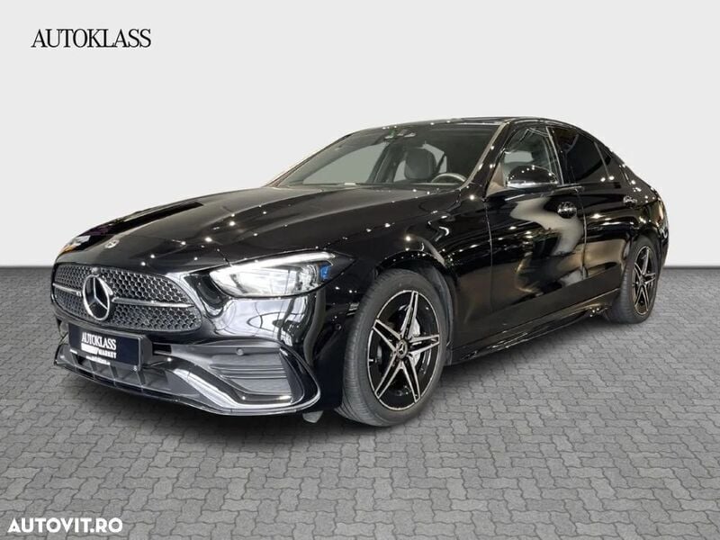 Negru Utilizat 2024 Mercedes C220 Berlinǎ | 64.544 EUR - Imagine 1/4