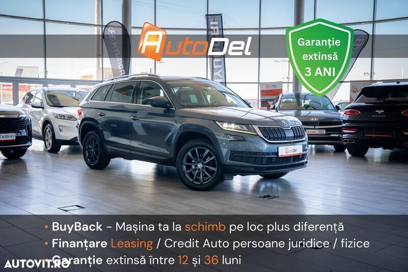 Gri Utilizat 2018 Skoda Kodiaq Style SUV | 20.999 EUR (Scump) - Imagine 1/4