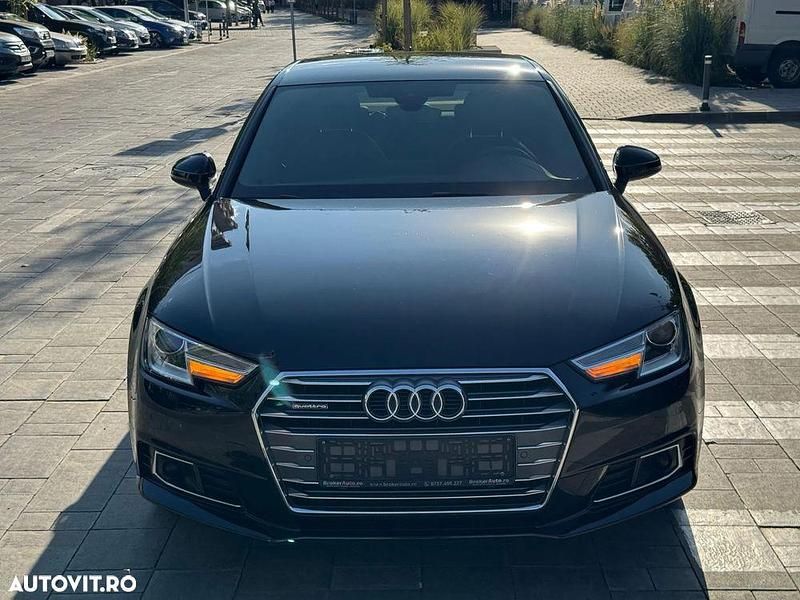 Culoarenegru Utilizat 2018 Audi A4 Design Berlinǎ | 21.500 EUR (Preț OK) - Imagine 1/4