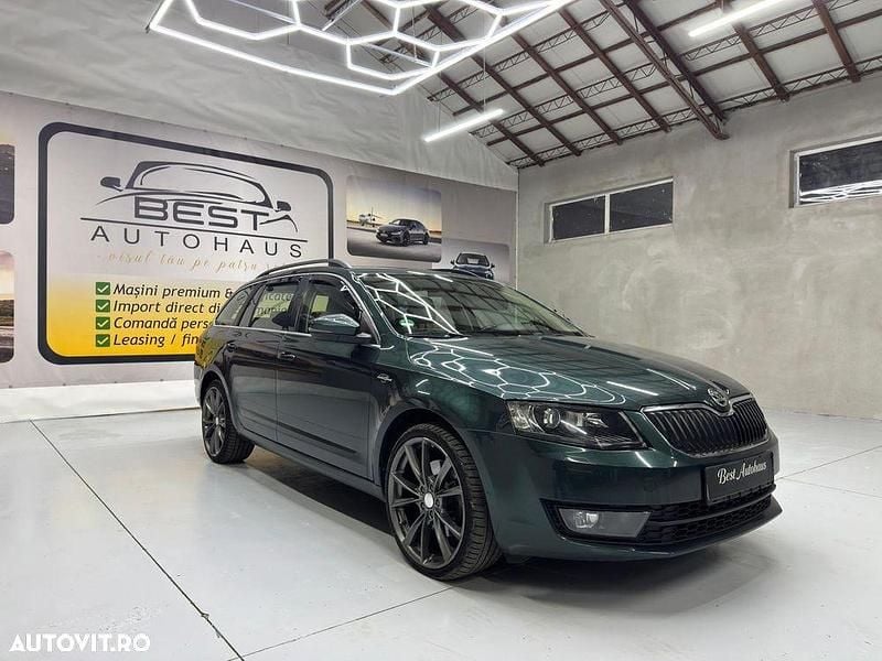 Second-hand Skoda Octavia LAURIN & KLEMENT 183 CP (134 kW) 2016 Culoareverde Break