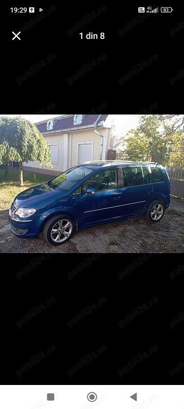 Second-hand VW Touran 170 CP (125 kW) 2008 Monovolum