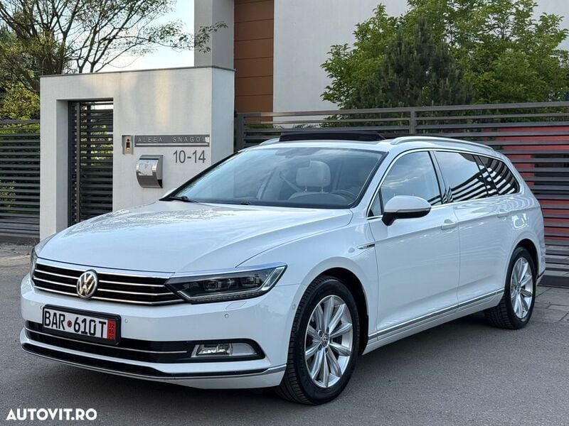 Alb Utilizat 2015 VW Passat Highline Break | 12.700 EUR (Preț bun) - Imagine 1/4