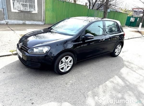 Negru Utilizat 2009 VW Golf VI Hatchback | 5.100 EUR (Preț OK) - Imagine 1/4
