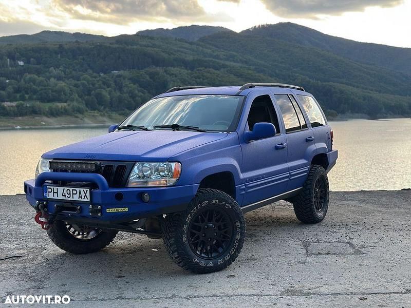Culoarealbastru Utilizat 2002 Jeep Grand Cherokee SUV | 8.000 EUR - Imagine 1/4