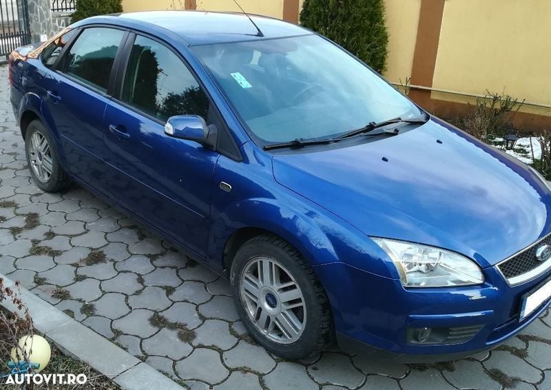 Albastru Utilizat 2007 Ford Focus Berlinǎ | 4.700 EUR - Imagine 1/4