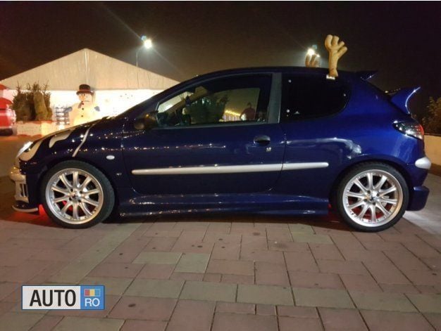 Second-hand Peugeot 206 145 CP (106 kW) 2002 Albastru Hatchback