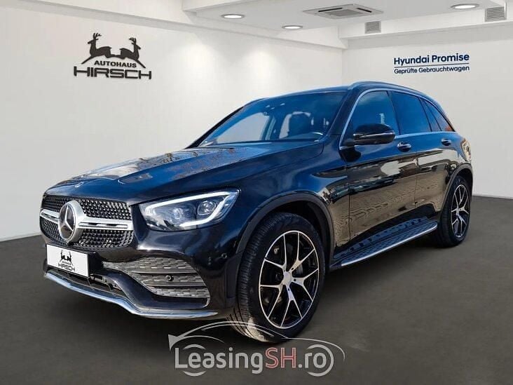 Negru Utilizat 2021 Mercedes GLC300 SUV | 46.644 EUR (Scump) - Imagine 1/4
