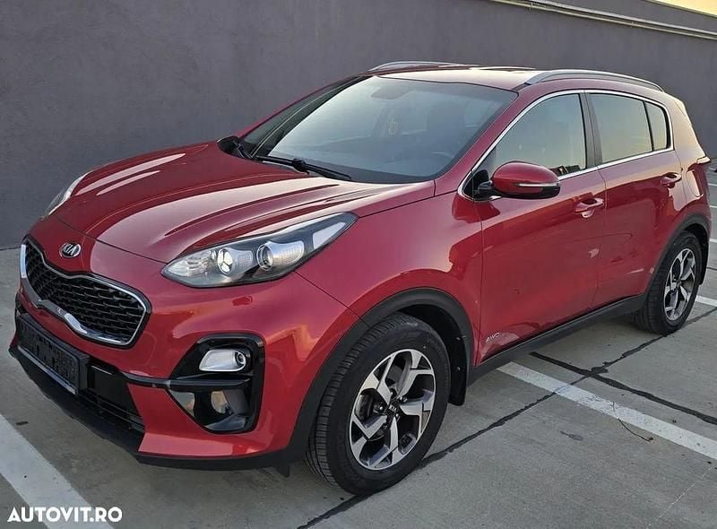Rosu Utilizat 2018 Kia Sportage Classic SUV | 17.499 EUR (Preț OK) - Imagine 1/4