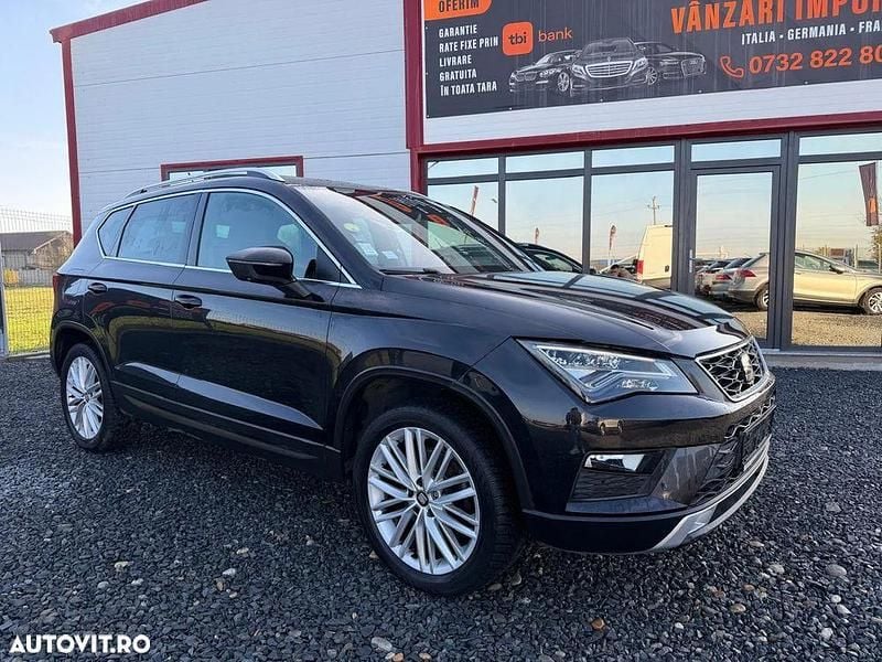 Culoarenegru Utilizat 2016 Seat Ateca 4Drive SUV | 16.900 EUR (Preț OK) - Imagine 1/4