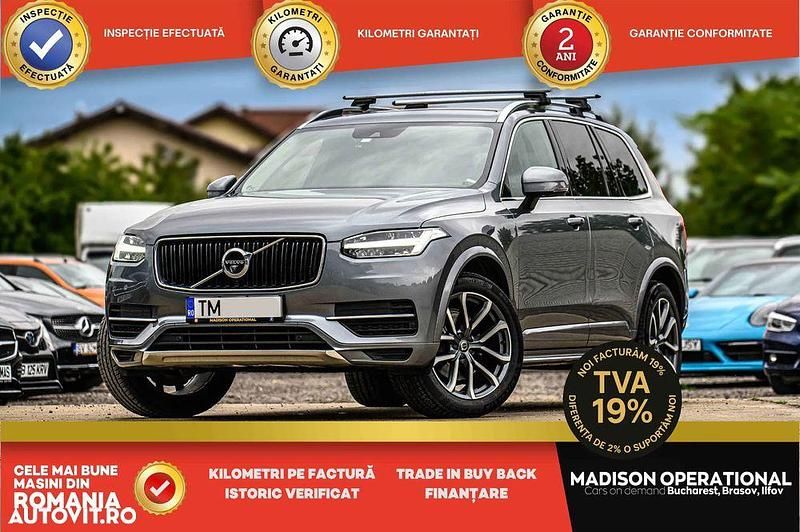 Culoaregri Utilizat 2019 Volvo XC90 Momentum SUV | 29.950 EUR (Preț bun) - Imagine 1/4