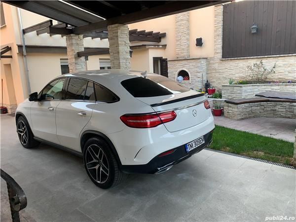 Second-hand Mercedes GLE350 265 CP (194 kW) 2017 Alb SUV