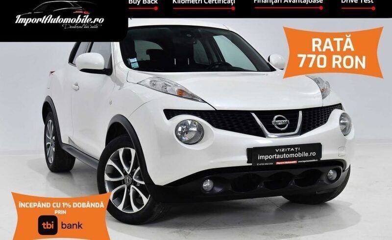 Rosu Utilizat 2013 Nissan Juke SUV | 7.790 EUR (Puțin scump) - Imagine 1/4