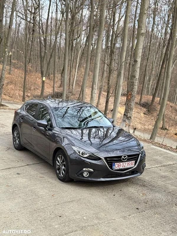 Gri Utilizat 2014 Mazda 3 Hatchback | 9.300 EUR (Preț OK) - Imagine 1/4