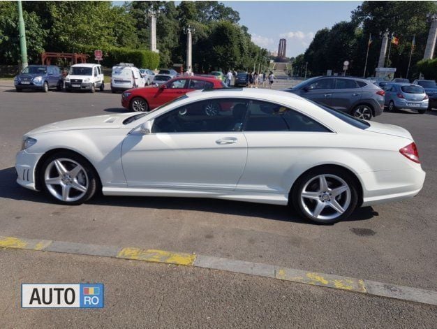 Second-hand Mercedes CL500 AMG 388 CP (285 kW) 2007 Alb metalic Coupe