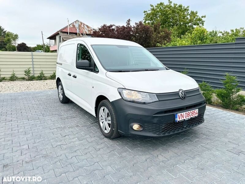 Alb Utilizat 2021 VW Caddy Monovolum | 13.950 EUR (Preț OK) - Imagine 1/4